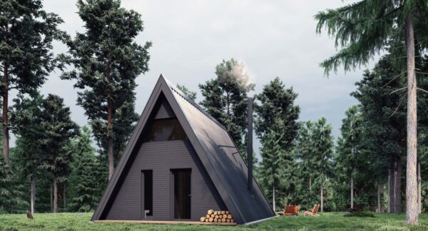 A-Frame Big Family Cabin - www.aframecabinbuild.com