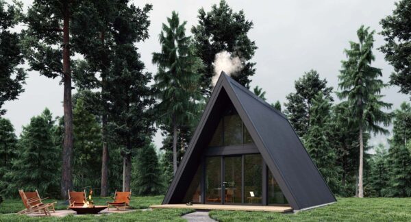 A-Frame Big Family Cabin - www.aframecabinbuild.com